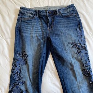 White House Black Market Skinny Ankle Jeans